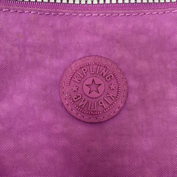 2/$30 Kipling Purple Plum Zipper Alvar Crossbody Bag Purse Travel Hiking Concert - Picture 5 of 12